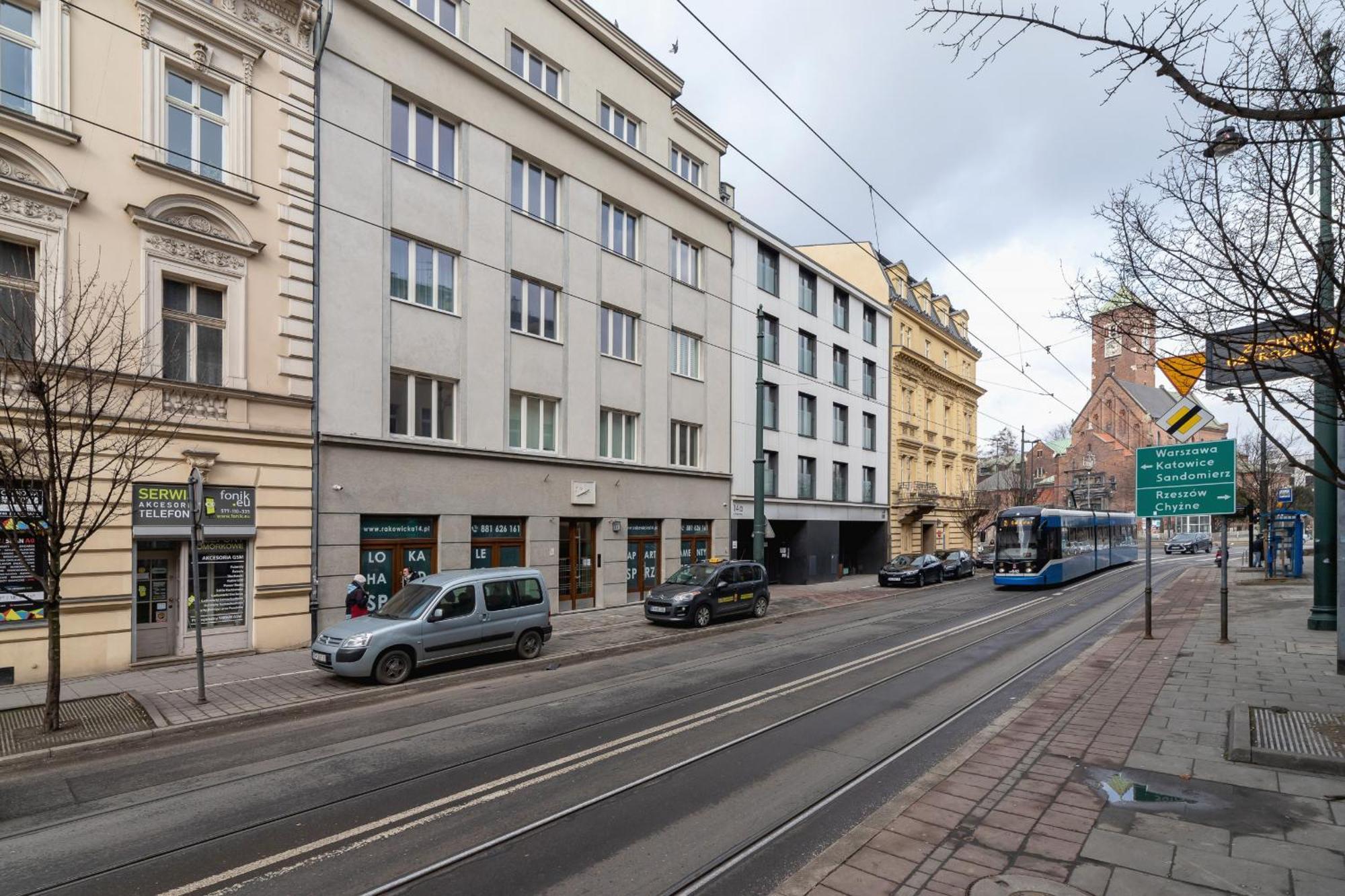 Studio Apartment - Rakowicka 14 Street クラクフ エクステリア 写真